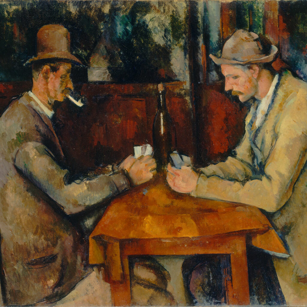 Les joueurs de cartes Paul Cezanne Aix en Provence